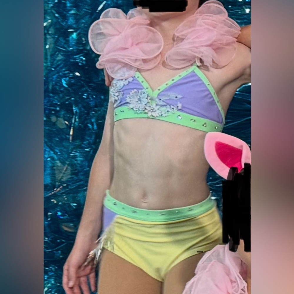 Custom Jazz Dance Costume (8-10)